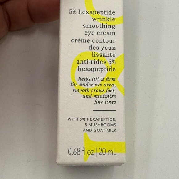 Beekman 1802 Mushroom Milk Wrinkle Smoothing Eye Cream 0.68oz Anti-Aging - Picture 9 of 10